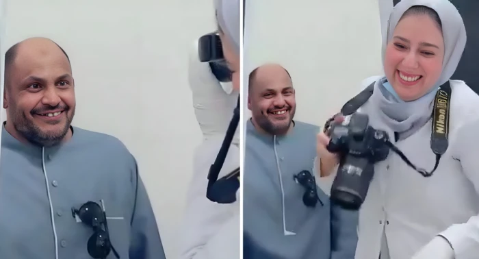 بالفيديو.. طبيبة مصرية تضع مريضًا في موقف محرج بعدما طلبت منه أن يبتسم