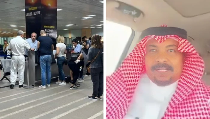 أول تعليق من الداخلية المصرية على شكوى سائح سعودي من شرطي مصري غمز له وحاول أخذ قلمه داخل مطار الأقصر