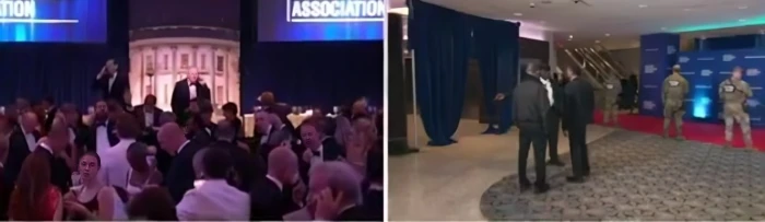 بالفيديو.. مسؤول في البيت الأبيض: المهاجم اندفع نحو الجهاز المغناطيسي وأطلق النار على أحد أعضاء الحرس السري