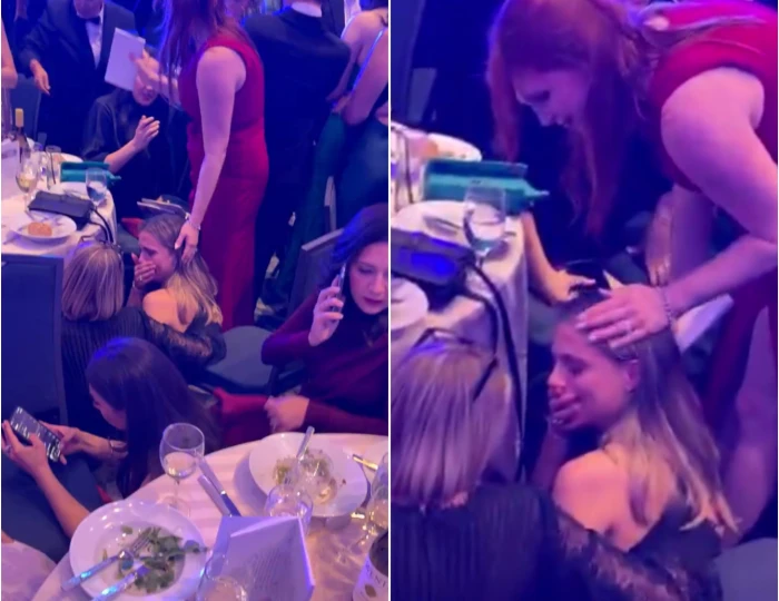 بالفيديو.. بكاء مراسلة واختباؤها خلف طاولة بعد حادث إطلاق نار البيت الأبيض