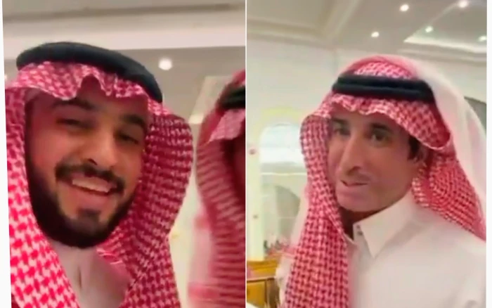 فيديو لشاب يسأل فايز المالكي عن سبب هجوم مشاهير مواقع التواصل عليه.. والأخير يرد :  ما عليك منهم " كبس كبس"