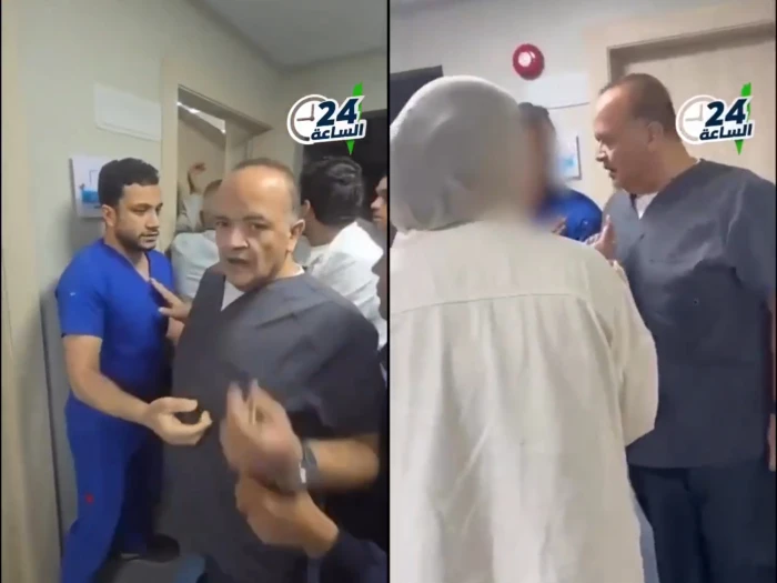 فيديو لطبيب مصري يتهجم على أسرة مريض داخل مستشفى ويشتمهم بعد اختلافهم على تكاليف العلاج وأتعابه