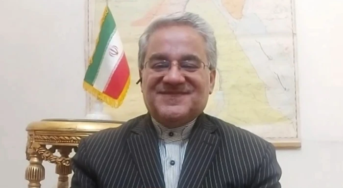 بالفيديو: السفير الإيراني في مصر يكشف عن الحالة الصحية للمرشد الإيراني مجتبى خامنئي وسبب عدم ظهوره علنًا