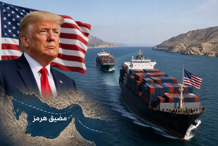 ترامب: سفينتان تجاريتان ترفعان العلم الأمريكي «عبرتا مضيق هرمز بنجاح»