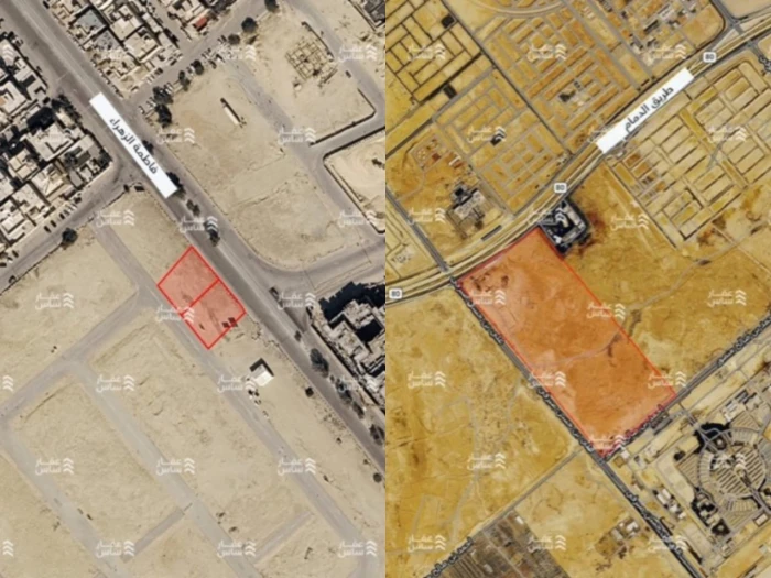 إفراغ أراضٍ تجارية وخام في حي الصفا وحي الجنادرية بالرياض.. والكشف عن المساحة  وسعر المتر