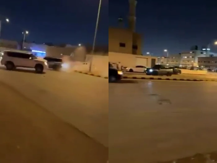 ‏بالفيديو: حادثة اصطدام بعد فقدان السيطرة على المركبة تثير الجدل على مواقع التواصل