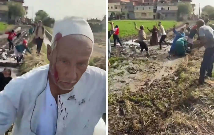 "ألحقونا يا خلق عمي مات ألحقونا يا حكومة "… بالفيديو: صراخ واستغاثات خلال مشاجرة دامية في أرض زراعية في مصر
