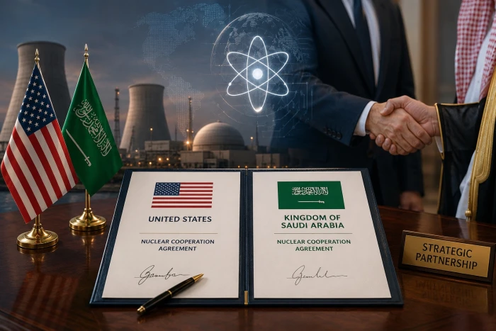لا يتضمن ضوابط  ”المعيار الذهبي” ..  رويترز تكشف تفاصيل الاتفاق النووي المدني المرتقب بين الرياض وواشنطن