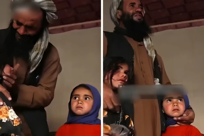 بالفيديو.. تقرير لـ“بي بي سي” يوثق قصة أب أفغاني يواجه الفقر ويفكر في بيع ابنتيه التوأم