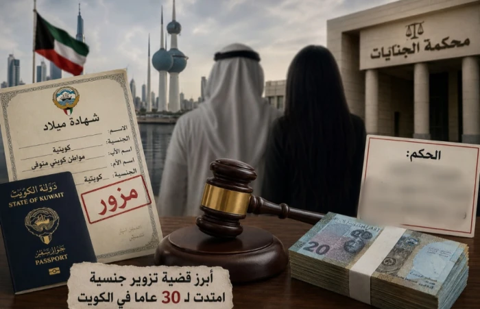 تسجيل خليجية على أنها ابنة مواطن كويتي متوفٍ… تفاصيل الحكم في أبرز قضية تزوير جنسية امتدت لأكثر من 30 عامًا في الكويت