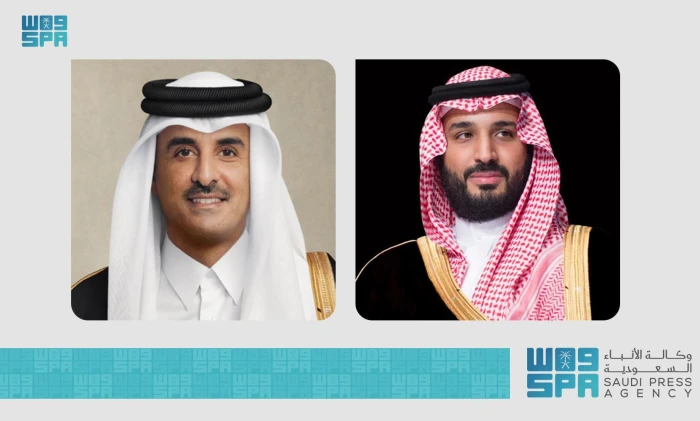 ولي العهد يتلقى اتصالا من أمير قطر .. والكشف عن تفاصيل المكالمة