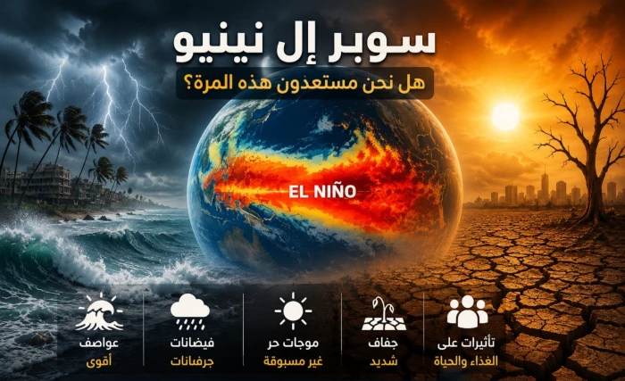 هل يتكرر سيناريو 1877؟ .. خبراء يراقبون مؤشرات ظاهرة مناخية قد تضرب العالم نهاية 2026
