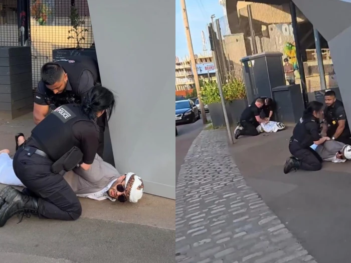 بالفيديو: الشرطة البريطانية تعتقل شخصين من الجنسية اليمنية لحملهما" خناجر" أثناء احتفالهما بعيد الأضحى في مانشستر