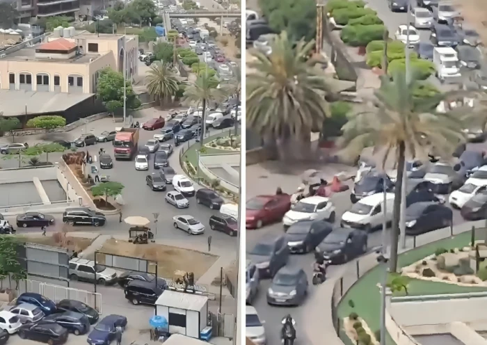بالفيديو.. نزوح جماعي من الضاحية الجنوبية لبيروت بعد تهديدات إسرائيلية بشن غارات جوية