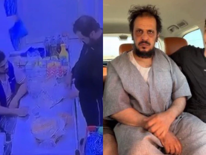 بعد فراره من السجن.. فيديو يوثق ظهور “الهارب السبيعي” داخل بقالة وهو يشتري ألبانًا وعصائر ومياه قبل القبض عليه