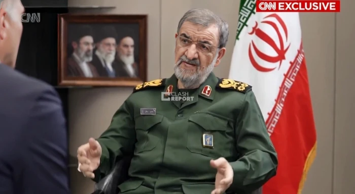 عبر CNN…بالفيديو.. مسؤول إيراني يهدد واشنطن إذا لم يتم رفع الحصار البحري بشن هجوما عسكريا على القوات الأمريكية في مضيق باب المندب والبحر المتوسط والمحيط الهندي