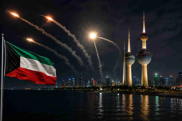 الكويت تعلن اعتراض 7 صواريخ باليستية إيرانية فوق مناطق سكنية.. وتوضح حجم الأضرار