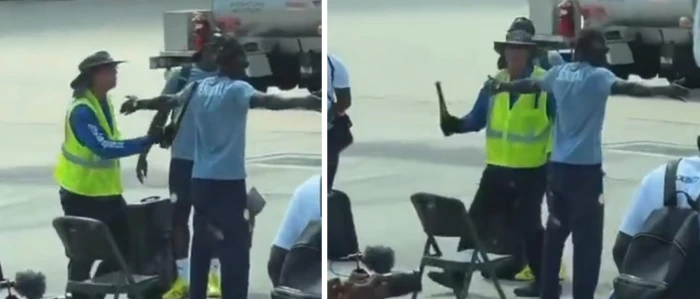 ‏بالفيديو: السلطات الأمريكية تفتش لاعبي منتخب السنغال فور نزولهم من الطائرة