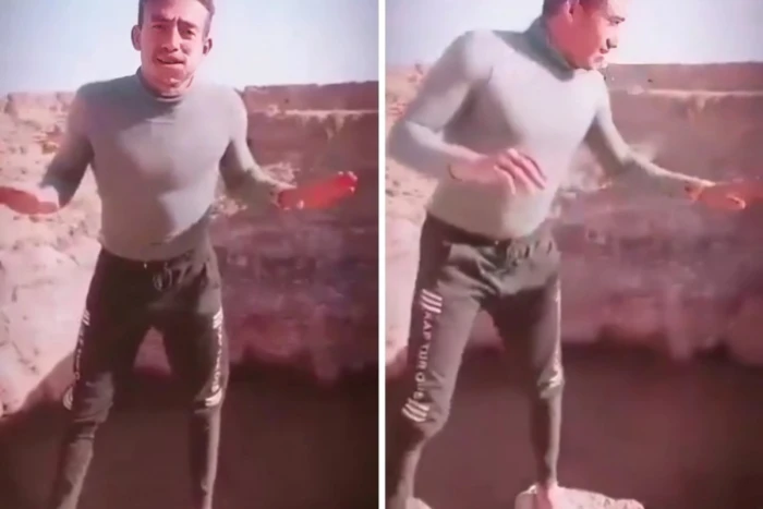آخر فيديو للمغامر اليمني القعقاع الذي سقط في فوهة بركان أثناء تسلقه الجبال ووفاته