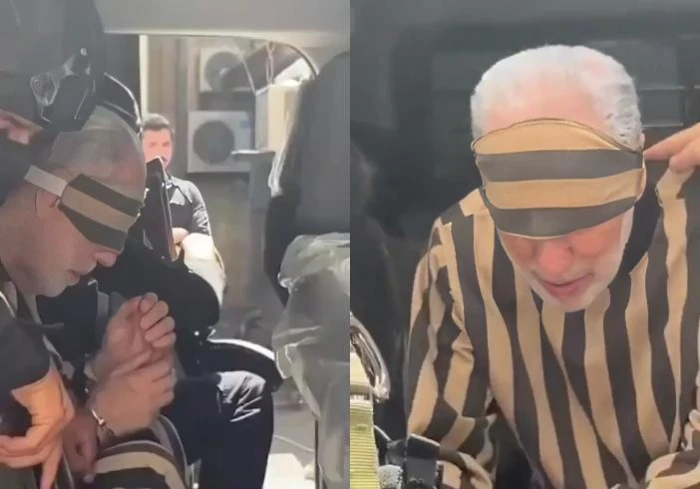 بالفيديو.. لحظة وصول أحمد حسون «مفتي البراميل» في نظام الأسد البائد إلى قصر العدل بدمشق تمهيدًا لمحاكمته
