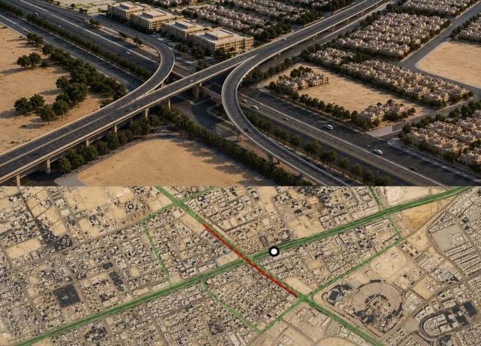 مشروع مروري جديد في الرياض يشمل إنشاء 3 جسور لرفع انسيابية الحركة