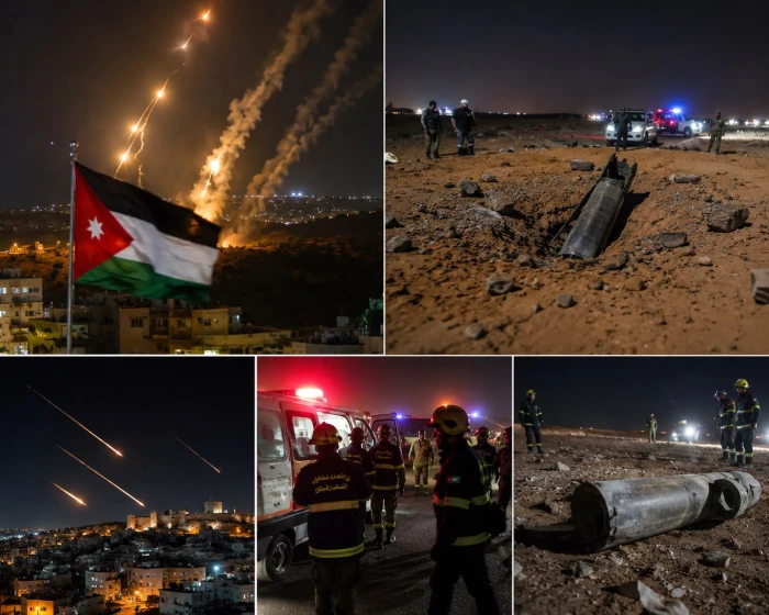 الأردن يعلن تعرضه لاعتداء إيراني بسقوط 3 صواريخ داخل أراضيه