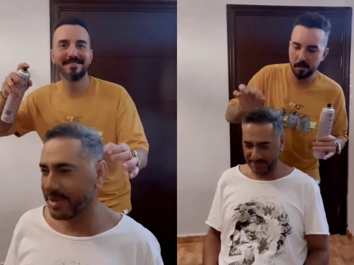 بالفيديو: أول ظهور للفنان اللبناني فضل شاكر وهو يقص شعره بعد إخلاء سبيله من السجن