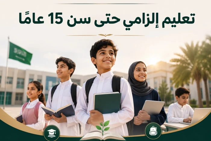تعليم إلزامي حتى سن الـ 15.. أبرز ملامح نظام التعليم العام بعد صدور مرسوم ملكي بالموافقة عليه