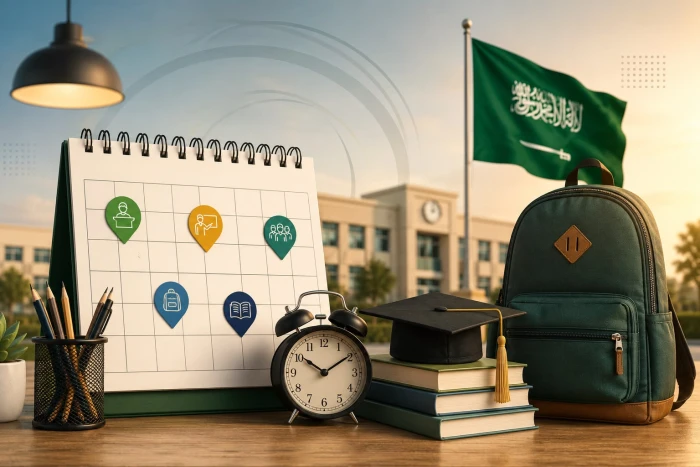 تفاصيل الأيام المتبقية وجدول مواعيد العودة للمدارس في المملكة