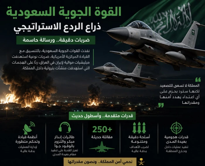 القوة الجوية السعودية.. ذراع الردع الاستراتيجي
