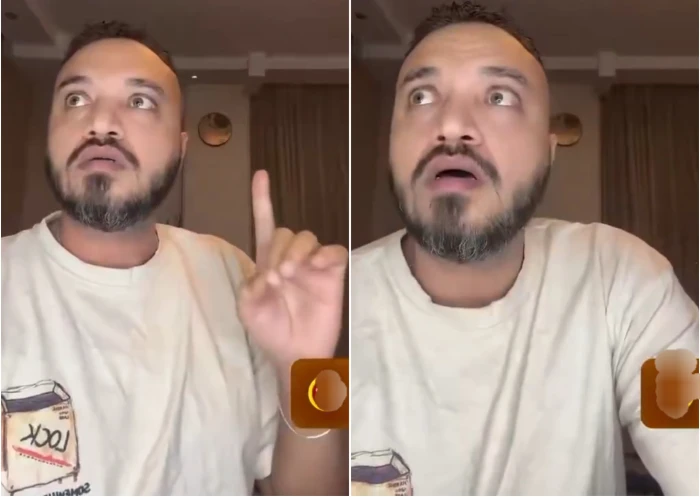 بالفيديو.. لحظة وقوع الزلزال أثناء بث مباشر لشاب في مصر