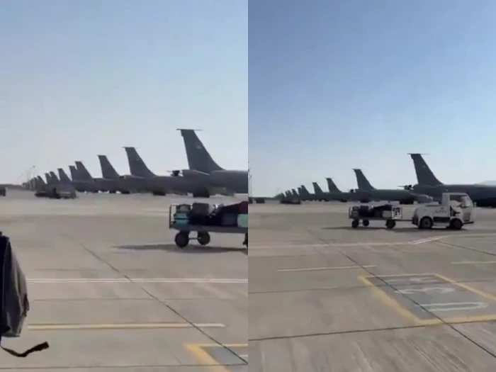 بالفيديو: رصد 15 طائرة أمريكية للتزود بالوقود في جنوب إسرائيل  واستعدادات لعمليات عسكرية مستمرة في المنطقة