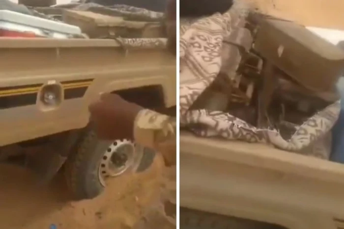 بالفيديو.. قوات يمنية تحبط عملية تهريب أسلحة للحوثيين في صحراء الجوف