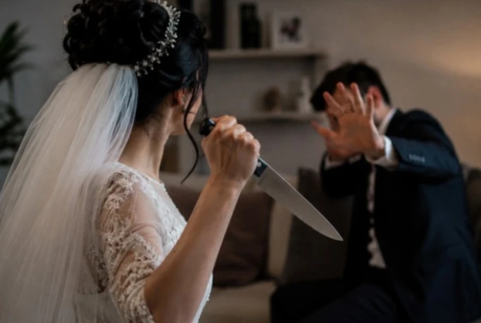 بعد 4 أيام من زواجهما.. عروس مصرية تطعن زوجها بسكين في الفيوم لسبب غريب!