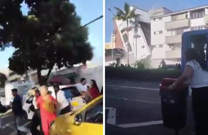 بالفيديو : زلزال قوي بقوة 7.4 درجات يضرب كولومبيا.. وانهيارات وأضرار في عدد من المباني