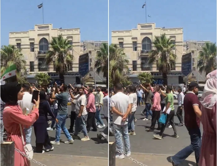 بالفيديو.. فرحة عارمة أمام القصر العدلي بدمشق بعد الحكم بإعدام بشار وماهر الأسد وعاطف نجيب