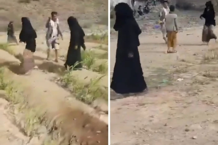 بعدما قاتل معهم وأصيب بالشلل… بالفيديو.. حوثيون يقتحمون منزل مجند سابق ويصادرون أرضه ومزرعته في عمران