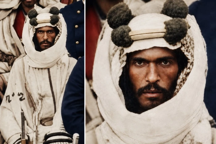 صورة نادرة قبل 123 عاما للأمير محمد بن عبدالرحمن  شقيق الملك عبد العزيز .. ولهذا السبب لُقّب بـ«المصطفق»