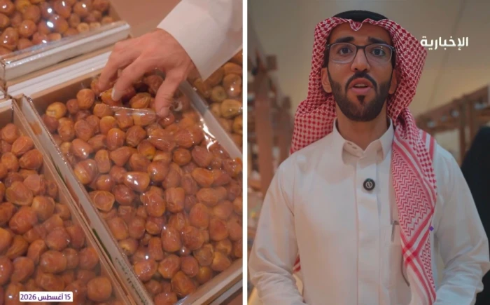 بالفيديو.. تاجر تمور يوضح درجات التمر السكري والفروقات التي تحدد جودته