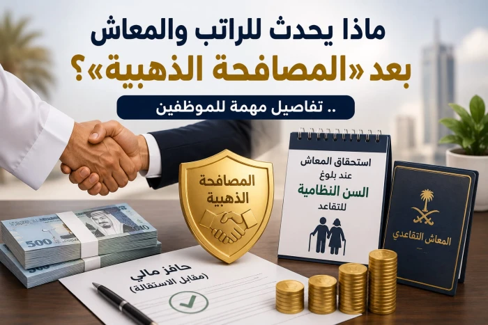 ماذا يحدث للراتب والمعاش بعد «المصافحة الذهبية»؟.. تفاصيل مهمة للموظفين