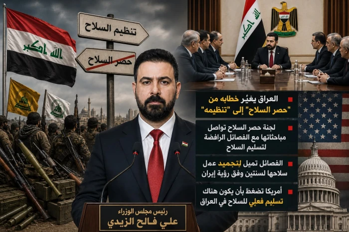 العراق يغيّر خطابه من «حصر السلاح» إلى «تنظيمه».. والفصائل ترفض التسليم