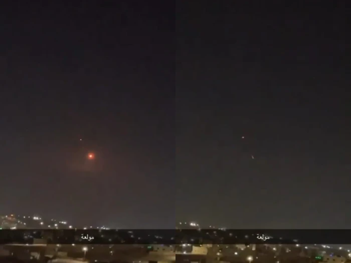 بالفيديو: اعتراضات جوية في سماء الأردن وسط أنباء عن هجوم صاروخي إيراني