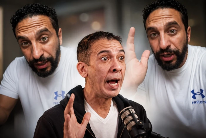"لو أمي حصلها حاجة مش هسيب اللي بيدافعوا عن الدجال الكداب ده".. فيديو لمدرب لياقة ينفجر غضباً بعد دخول والدته العناية بسبب نظام الطيبات