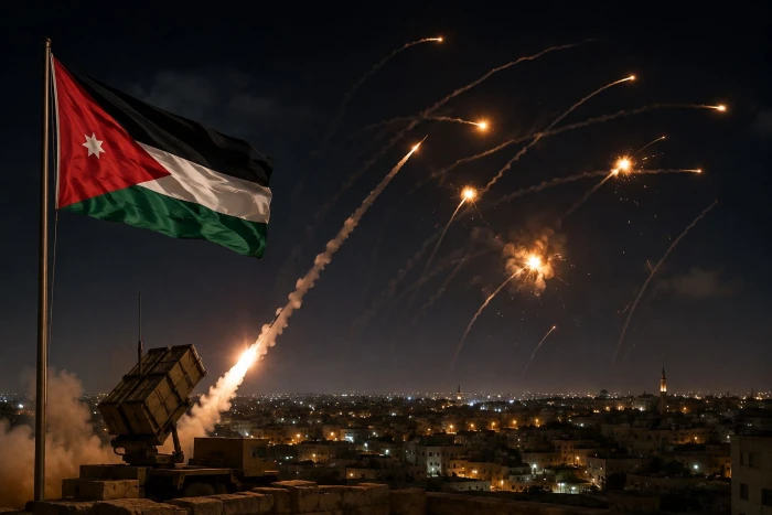 الأردن يعلن تفاصيل اعتراض 13 صاروخًا باليستيًا إيرانيًا اخترقت أجواءه