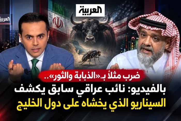 ضرب مثلًا بـ«الذبابة والثور».. بالفيديو: نائب عراقي سابق يكشف السيناريو الذي يخشاه على دول الخليج