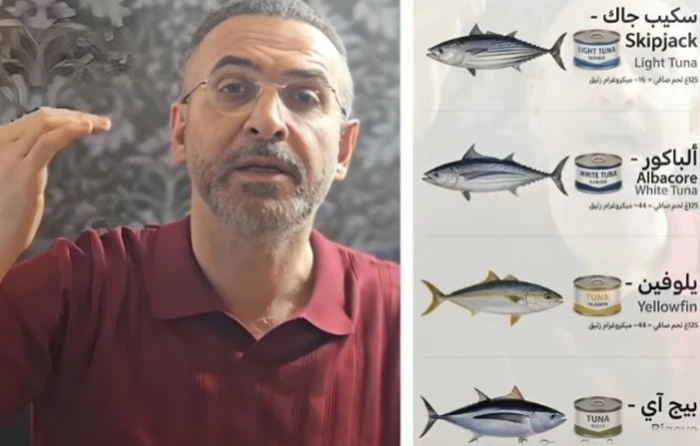 هل التونة المعلبة سامة؟.. بالفيديو: طبيب يجيب ويوضح تأثير الزئبق على الجسم