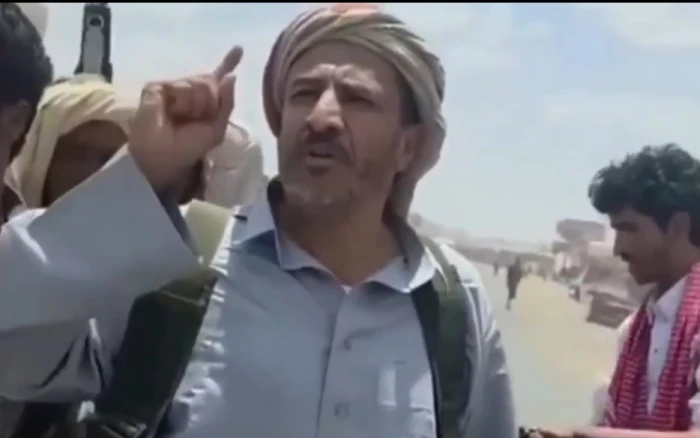 بالفيديو:  أول تعليق من قائد "مطارح الكرامة" الشيخ حمد بن فدغم من داخل منطقة اليتمة بعد تحريرها من ميليشيا الحوثي