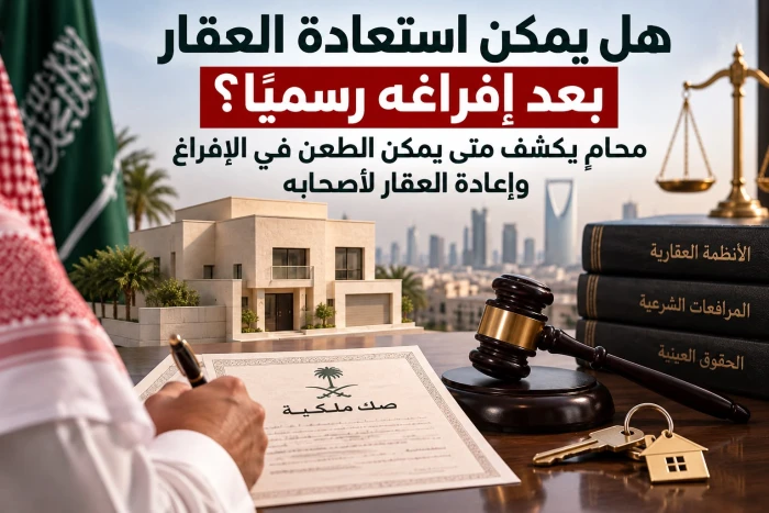 مستشار قانوني يكشف الحالات التي يحق فيها للورثة المطالبة بإبطال إفراغ عقار واستعادته