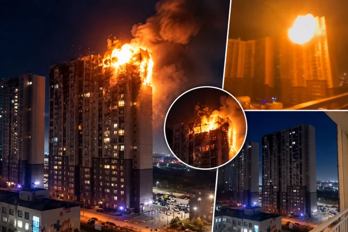 بالفيديو: لحظة ضرب مسيّرة أوكرانية  مبنىً سكنيًا خلال أضخم هجوم بالطائرات بدون طيار على العاصمة الروسية