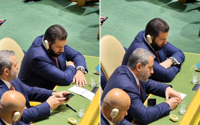 فيديو يوثق مشاركة الرئيس السوري أحمد الشرع في جلسة الأمم المتحدة